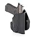 R&R Holsters - Outside The Waistband (OWB) Kydex Paddle Holster for Olight PL-Mini 2 Valkyrie 600 Lumen - Matte Black