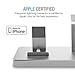Apple Watch 2 Stand, iPhone 7 Charging Station, UNU Aluminum 8.2A/41W Fast Charging Dock Cradle for iPhone 7/6s/6/5s/5/Plus, iPad Air Mini, Samsung Galaxy S5 S6 S7 Edge, Note 5/4 [Apple Certified]