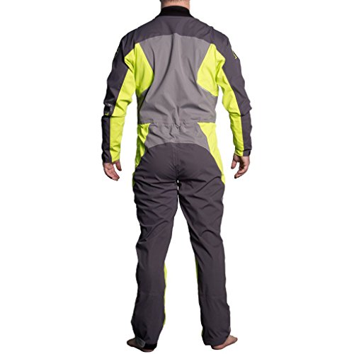 image for Level Six Trident 3.0 Ply SUP Drysuit, Large, Citron/Charcoal/Riversto