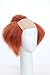 Weave Wigs –Halloween Deep Orange Clown Wig