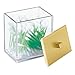 InterDesign Clarity Bathroom Vanity Canister Jar