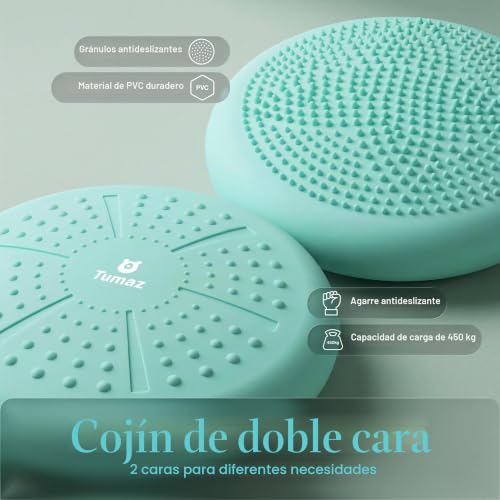 Tumaz Balance Cushions- Improve Sitting Posture and Also Stability Balance Disc for Physiotherapy, Back Pain Relief and Core Strength for All Ages