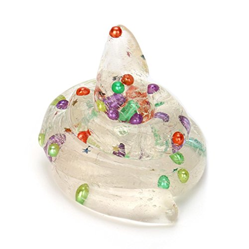 Morecome Pumpkin Jelly Toy Soft Slime Scented Stress Relief Toy Fun Sludge Toys (B) - Thumbnail 4