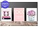 Ink Paintings Wall Fashion Glam Art Poster Designer Print Pink