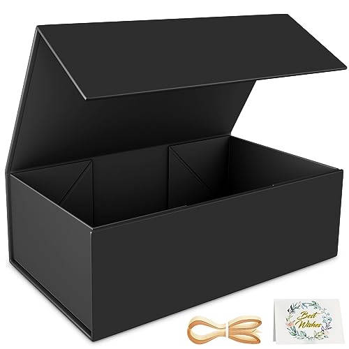 RYDDOY Black Gift Box, 9.5x6x3'' Gift boxes for