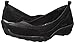 Skechers Sport Women's Savvy Radiant Wedge Pump,Black Mesh/Suede/Charcoal Trim,7 M US