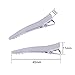BronaGrand 100 Pieces 45 mm Metal Alligator Hair Clips Pins with Teeth