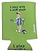 Giggle Golf I Play with A Stiff Shaft Waffle Golf Towel, Poker Chip, and Can Cooler | Funny Golf Towel