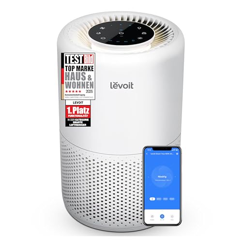 Levoit Luftreiniger für Schlafzimmer, 3-in-1 HEPA Filter, bis 31,5㎡