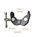FOTYRIG Magic Arm Super Clamp Articulating Friction Arm Variable Pliers Large Crab Clamp Clip with 1/4
