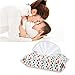 Baby Wipes Pouch, Miayon 8PCS Reusable Wet Wipes Case Portable Travel Wipes Dispenser（Random Pattern）