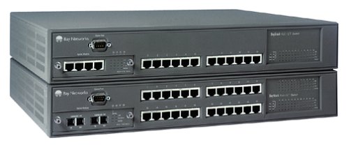 Nortel Networks Baystack 450-12T Enet Switch 12RJ45 10/100 Ports Stackable 1 Mda