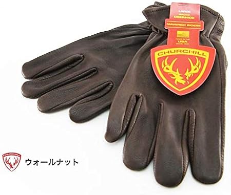 Amazon Churchill Glove チャーチルグローブ L サイズ メンズ 手袋 メンズ グローブ Longタイプ バイクグローブ クラシックスタンダードレザーグローブ ツーリング キャンプ ワークグローブ 皮 革 Maverick Classic Deerskin 車 バイク 車 バイク