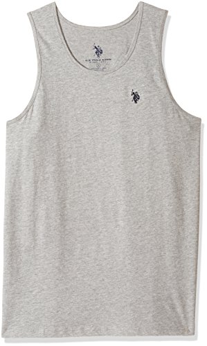 U.s. polo assn. mens tank top, 6415-heather grey, xl