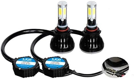 OmkuwlQ 1 Pair G5 D1S/D2S/D3S/D4S 80W 8000LM Car LED Headlight Conversion Kit Four-Side Pure White 6000k