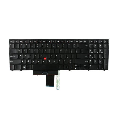 Replacement for Lenovo IBM ThinkPad Edge E520 E520s E525 Laptop Keyboard 15.6 inch Black Us Layout