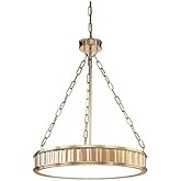 Hudson Valley Lighting 902-AGB Middlebury - Five Light Pendant - 21.5 Inches Wide by 24.5 Inches High, Aged Brass