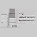 ANYQOO Self-adhesive Under Door Sweep Weather Stripping Door Bottom Seal Strip Door Draft Stopper, 2