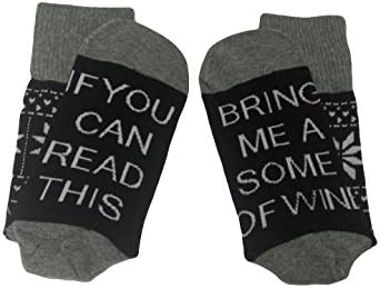 Unisex Novelty IF YOU CAN READ THIS Talking Socks Father's Day Gift