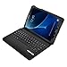 IVSO Keyboard case for Galaxy Tab A 10.1, Ultra-Thin PU Leather Detachable Wireless Keyboard Stand Case/Cover for Samsung Galaxy Tab A SM-T580N/SM-T585N 10.1-inch 2016 Tablet(Black)