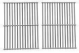 Hongso SCB932 Stainless Steel Centro, Charbroil, Front Avenue, Fiesta, Kenmore, Kirkland, Kmart, Master Chef, And Thermos Gas Grill Cooking Grid/Cooking Grates Replacement, Sold As A Set Of 2