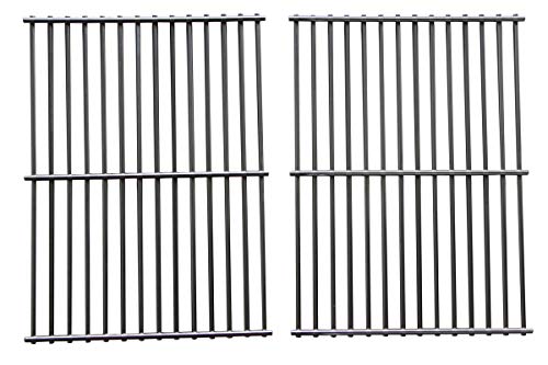 Hongso SCB932 Stainless Steel Centro, Charbroil, Front Avenue, Fiesta, Kenmore, Kirkland, Kmart, Master Chef, And Thermos Gas Grill Cooking Grid/Cooking Grates Replacement, Sold As A Set Of 2