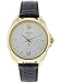 Seiko SUR284 Gold Leather Japanese Quartz Dress Watch
