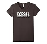 Womens Diesel Because Electric Can't Roll Coal Truck T-Shirt XL Asphalt