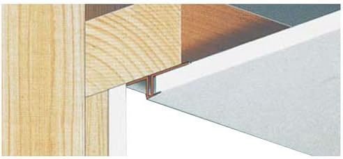 Amazon フクビ化学 クロス廻り縁 2 73m ホワイト 1箱50本価格 Cp12 継手