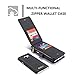 XRPow Galaxy Note 5 Magnetic Detachable Wallet Case Premium Back Cover Slim Leather Folio Wallet Holder Case for Samsung Galaxy Note 5 BLACK