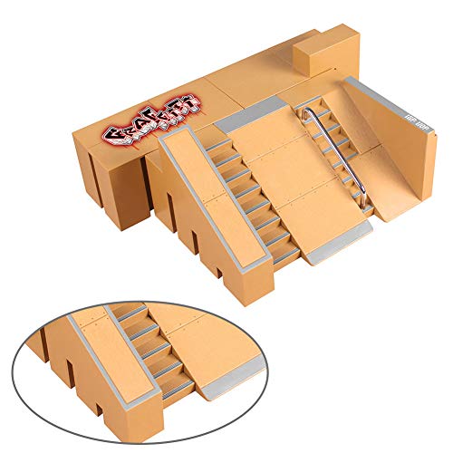 image for Naisidier Finger Skateboard Park Kit Mini Finger Skate Park Kit Ramp P