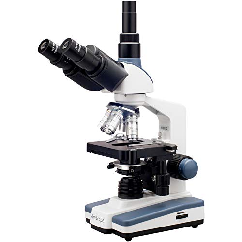 40X2500X LED Lab Trinocular Compound Microscope w 3D 2Layer
