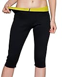 Roseate Women's Slimming Pants Body Shaper Thigh Shapewear Sweat Capris Neoprene XL