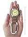 Dakota Leather Field Clip, Clip Watch, Leather Fob Strap, Lightweight Dress Watch, Outdoor Gifts for Men and Women, Use for Fishing, Golf and More, Clip On Watch