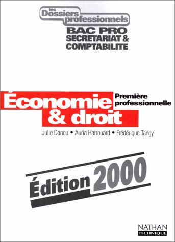 Économie & droit, première professionnelle
