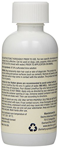Dechra LimePlus Dip Pest Control Supply, 4-Ounce