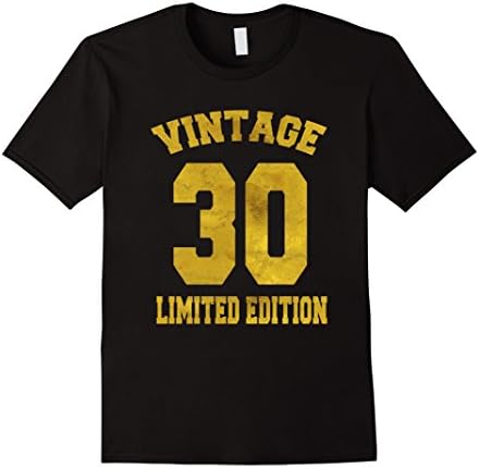 Mens Vintage 1930 Limited Edition T-Shirt 87th Birthday Gift Tee 2XL Black