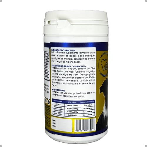 Tartar Off Fórmula Natural, Combate Tártaro e Mau Hálito, 40g, Zero Bafinho