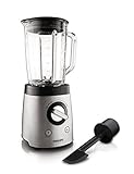 Philips HR2093/08 Standmixer (900 Watt, ProBlend 6, Puls- und Ice-Crush-Funktion) Edelstahl