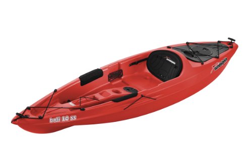 SUNDOLPHIN Sun Dolphin Bali SS Sit-on top Kayak (Red, 10-Feet)