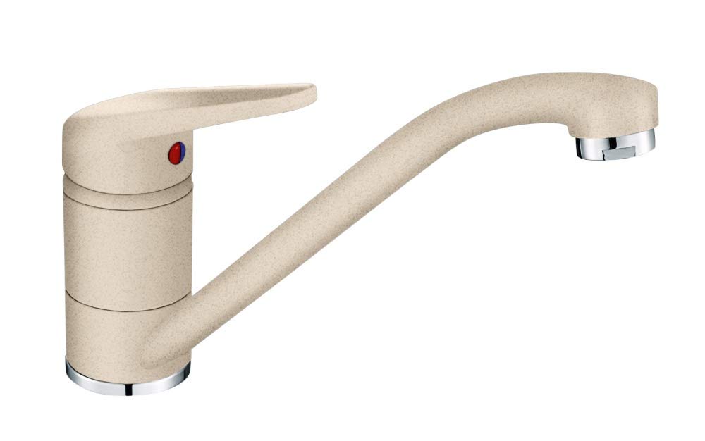 Franke Kitchen Sink tap with Fixed spout Made of Granite Princess II-Beige 115.0470.654