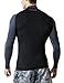 Tesla TM-MSR12-KKH_X-Large Men's UPF 50+ Long Sleeve Rashguard MSR12