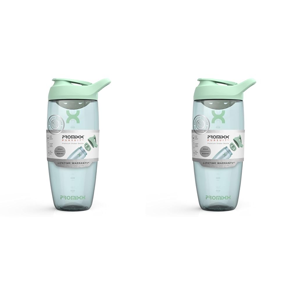 Promixx PURSUIT Protein Shaker Bottle Premium Sports Blender Bottles for Protein Mixes and