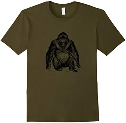 Mens Gorilla logo t-shirt Medium Olive