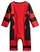 A&J Design Baby Boys' Deadpool Long Sleeve Romper Costume