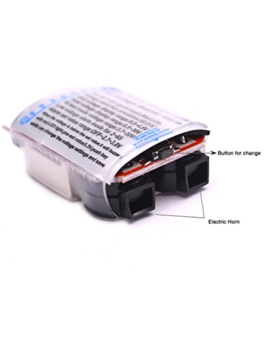 Readytosky 4 pcs 2 in 1 RC 1-8s Lipo/Li-ion/LiMn/Li-Fe Battery Checker with Low Voltage Buzzer Alarm and LED Indicator gift