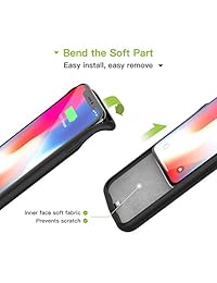 Funda de batería para iPhone X, 4000 mAh, funda protectora de carga portátil con batería recargable, compatible con iPhone X   10 (5,8 pulgadas)