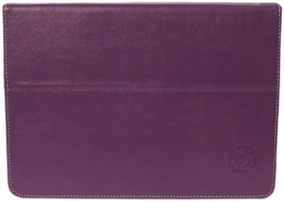 Kyasi London All Business Folio Case Cover with Executive Card Slots for Apple iPad Air, Deep Purple