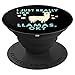 I Just Really Like Llamas OK Funny Cute Gift PopSockets PopGrip: Swappable Grip for Phones & Tablets