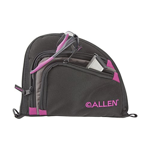 Allen auto-fit handgun case with two pockets, 9"